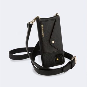 Hailey Side Slot leather cross body Bandolier